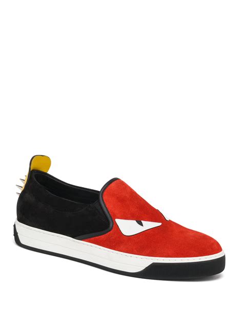 red fendi shoes male|Sneakers .